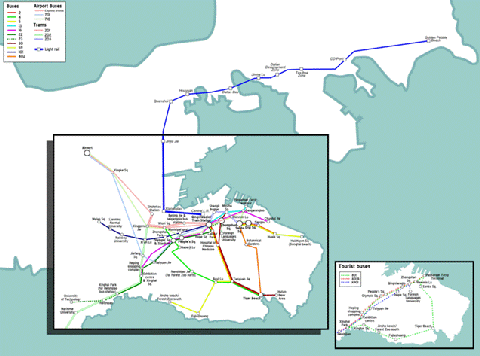 Mapa de Dalian