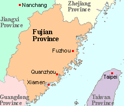 Mapa de Xiamen