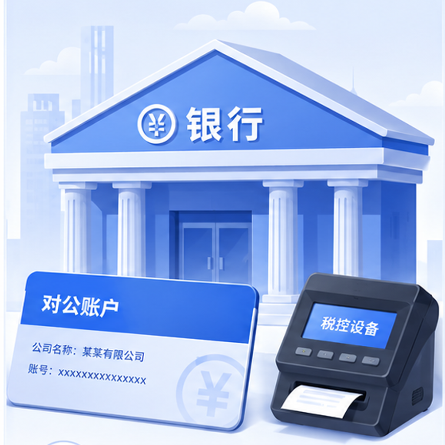 银行开户和税控设备