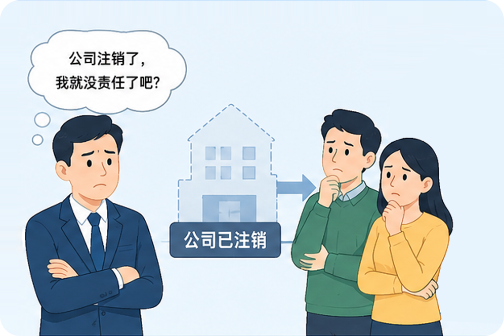 公司注销后，法人和股东就没有责任了？